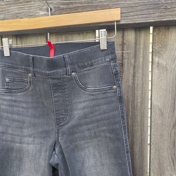 Spanx • Ankle Straight Leg Jeans Vintage Black - Picture 2 of 6